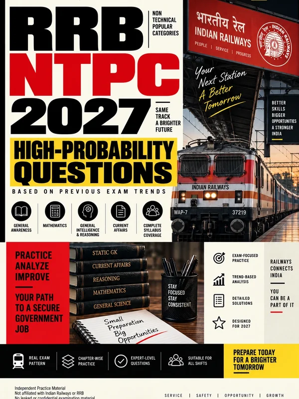 Exam Store RRB NTPC CBT-2 (UG) preparation eBook cover