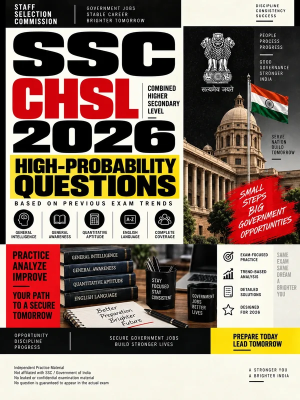 Exam Store SSC CHSL preparation eBook cover